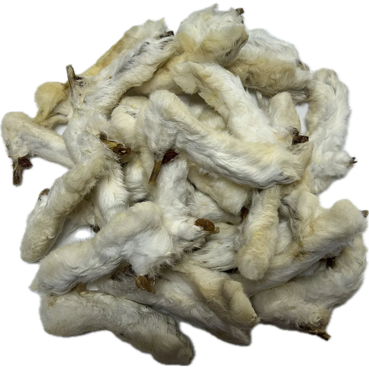 Rabbit Leg Feet with Fur