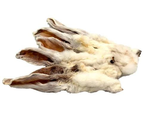 8 Rabbit Ears with Fur